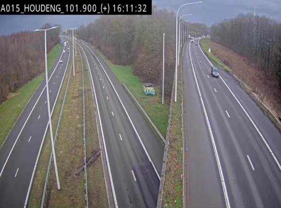 <h2>Webcam autoroute Belgique - Houdeng-Goegnies - Jonction E19/E42 direction Tournai/Mons - BK 101.85</h2>