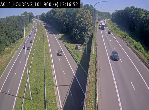 <h2>Webcam autoroute Belgique - Houdeng-Goegnies - Jonction E19/E42 direction Tournai/Mons - BK 101.85</h2>