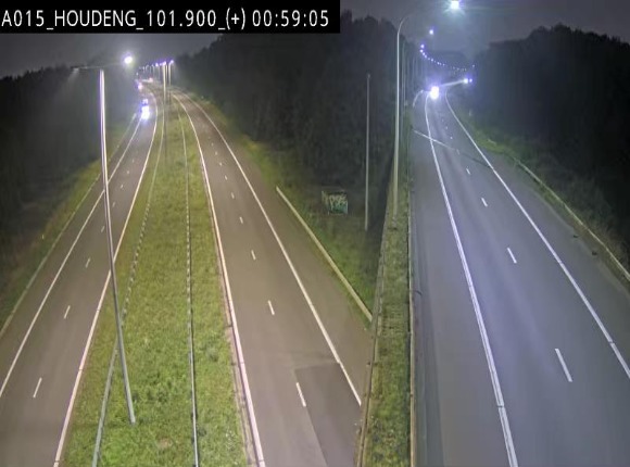 <h2>Webcam autoroute Belgique - Houdeng-Goegnies - Jonction E19/E42 direction Tournai/Mons - BK 101.85</h2>