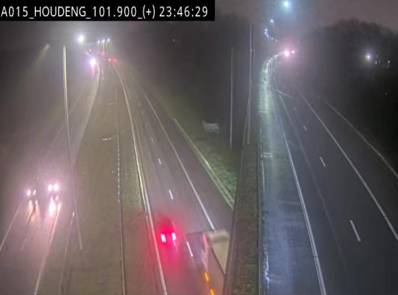 Webcam autoroute Belgique - Houdeng-Goegnies - Jonction E19/E42 direction Tournai/Mons - BK 101.85