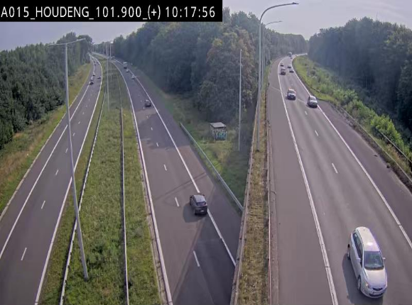 <h2>Webcam autoroute Belgique - Houdeng-Goegnies - Jonction E19/E42 direction Tournai/Mons - BK 101.85</h2>