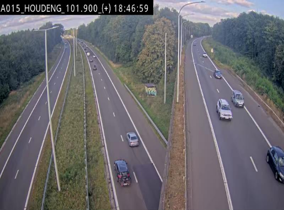 <h2>Webcam autoroute Belgique - Houdeng-Goegnies - Jonction E19/E42 direction Tournai/Mons - BK 101.85</h2>
