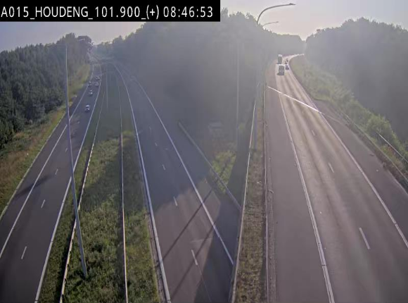 <h2>Webcam autoroute Belgique - Houdeng-Goegnies - Jonction E19/E42 direction Tournai/Mons - BK 101.85</h2>