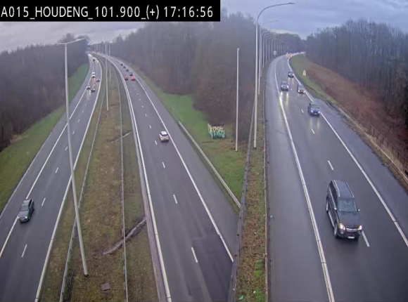 <h2>Webcam autoroute Belgique - Houdeng-Goegnies - Jonction E19/E42 direction Tournai/Mons - BK 101.85</h2>