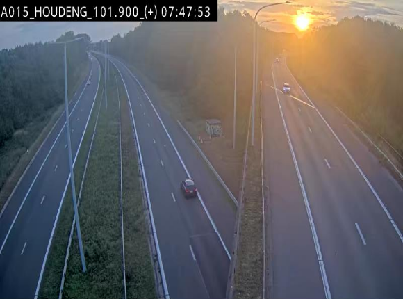 <h2>Webcam autoroute Belgique - Houdeng-Goegnies - Jonction E19/E42 direction Tournai/Mons - BK 101.85</h2>