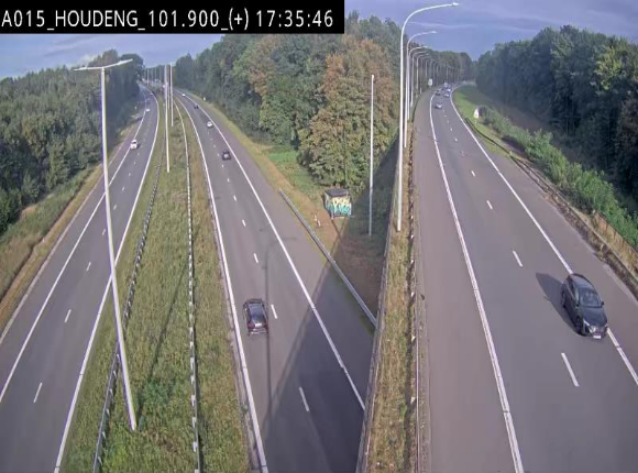 <h2>Webcam autoroute Belgique - Houdeng-Goegnies - Jonction E19/E42 direction Tournai/Mons - BK 101.85</h2>