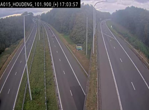 <h2>Webcam autoroute Belgique - Houdeng-Goegnies - Jonction E19/E42 direction Tournai/Mons - BK 101.85</h2>