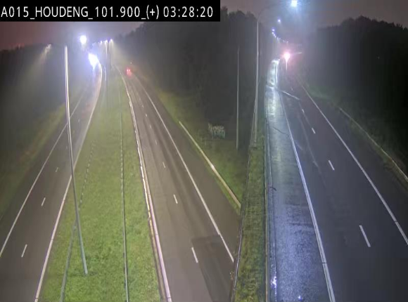 Webcam autoroute Belgique - Houdeng-Goegnies - Jonction E19/E42 direction Tournai/Mons - BK 101.85