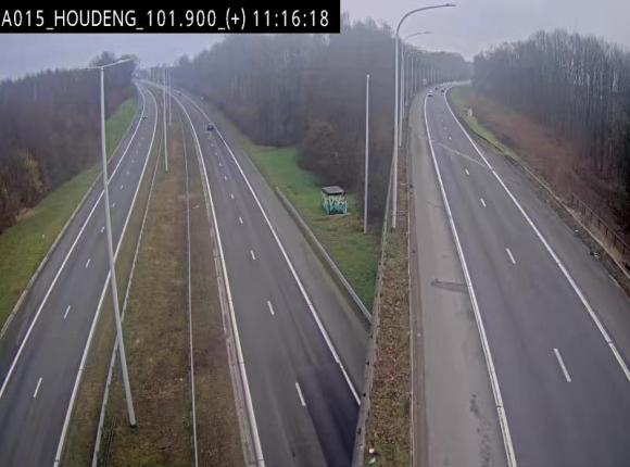 <h2>Webcam autoroute Belgique - Houdeng-Goegnies - Jonction E19/E42 direction Tournai/Mons - BK 101.85</h2>
