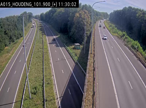 <h2>Webcam autoroute Belgique - Houdeng-Goegnies - Jonction E19/E42 direction Tournai/Mons - BK 101.85</h2>
