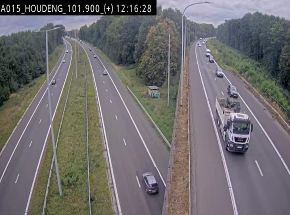 <h2>Webcam autoroute Belgique - Houdeng-Goegnies - Jonction E19/E42 direction Tournai/Mons - BK 101.85</h2>