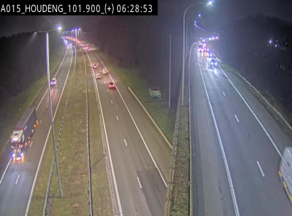 <h2>Webcam autoroute Belgique - Houdeng-Goegnies - Jonction E19/E42 direction Tournai/Mons - BK 101.85</h2>