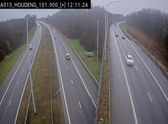 <h2>Webcam autoroute Belgique - Houdeng-Goegnies - Jonction E19/E42 direction Tournai/Mons - BK 101.85</h2>