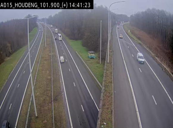 <h2>Webcam autoroute Belgique - Houdeng-Goegnies - Jonction E19/E42 direction Tournai/Mons - BK 101.85</h2>