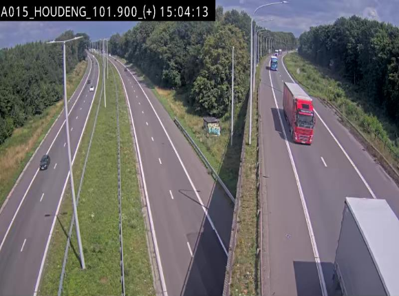 <h2>Webcam autoroute Belgique - Houdeng-Goegnies - Jonction E19/E42 direction Tournai/Mons - BK 101.85</h2>