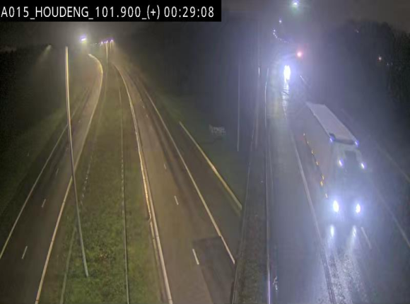 Webcam autoroute Belgique - Houdeng-Goegnies - Jonction E19/E42 direction Tournai/Mons - BK 101.85