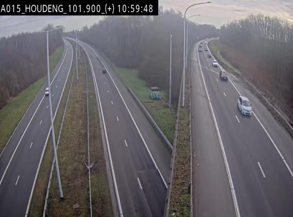 <h2>Webcam autoroute Belgique - Houdeng-Goegnies - Jonction E19/E42 direction Tournai/Mons - BK 101.85</h2>