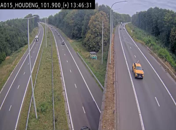 <h2>Webcam autoroute Belgique - Houdeng-Goegnies - Jonction E19/E42 direction Tournai/Mons - BK 101.85</h2>