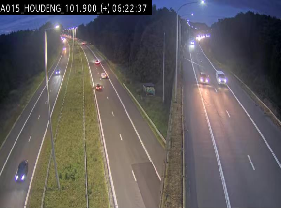 <h2>Webcam autoroute Belgique - Houdeng-Goegnies - Jonction E19/E42 direction Tournai/Mons - BK 101.85</h2>