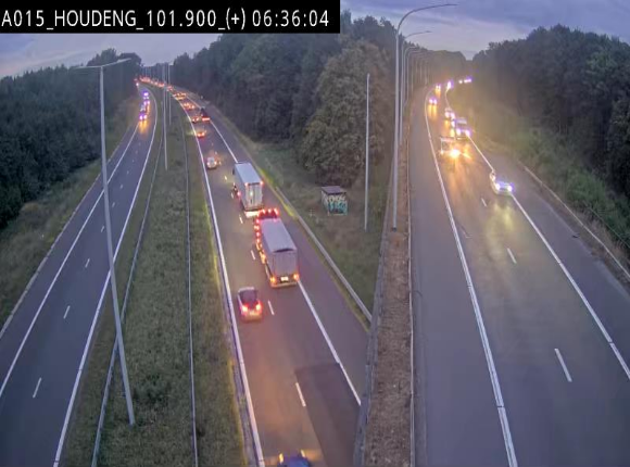 <h2>Webcam autoroute Belgique - Houdeng-Goegnies - Jonction E19/E42 direction Tournai/Mons - BK 101.85</h2>