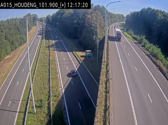 <h2>Webcam autoroute Belgique - Houdeng-Goegnies - Jonction E19/E42 direction Tournai/Mons - BK 101.85</h2>