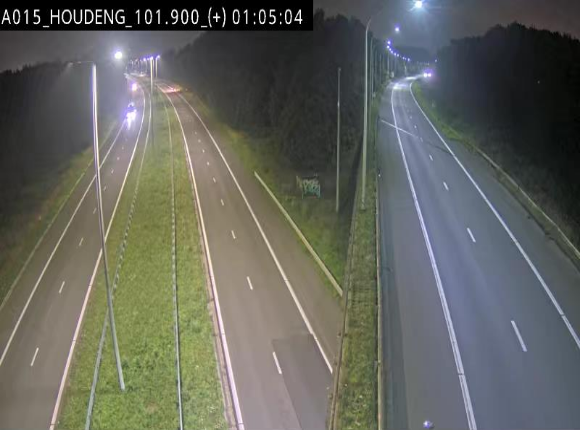 <h2>Webcam autoroute Belgique - Houdeng-Goegnies - Jonction E19/E42 direction Tournai/Mons - BK 101.85</h2>