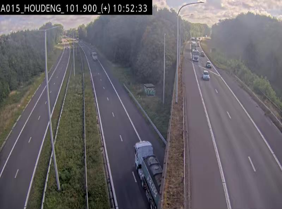 <h2>Webcam autoroute Belgique - Houdeng-Goegnies - Jonction E19/E42 direction Tournai/Mons - BK 101.85</h2>