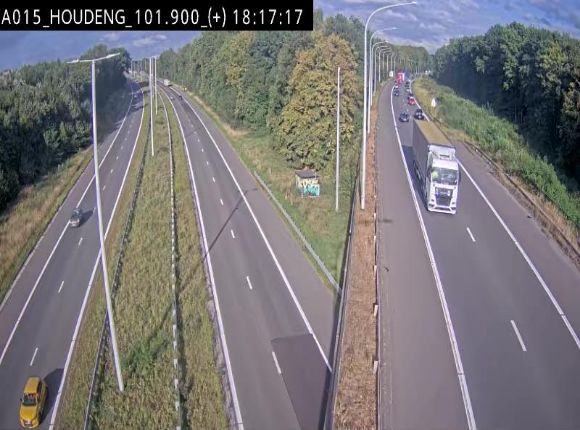 <h2>Webcam autoroute Belgique - Houdeng-Goegnies - Jonction E19/E42 direction Tournai/Mons - BK 101.85</h2>