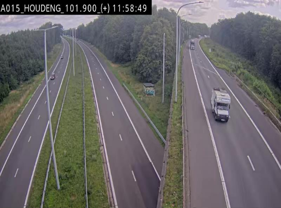<h2>Webcam autoroute Belgique - Houdeng-Goegnies - Jonction E19/E42 direction Tournai/Mons - BK 101.85</h2>