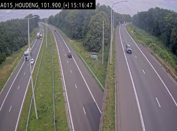<h2>Webcam autoroute Belgique - Houdeng-Goegnies - Jonction E19/E42 direction Tournai/Mons - BK 101.85</h2>