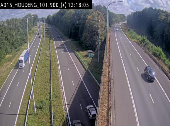 <h2>Webcam autoroute Belgique - Houdeng-Goegnies - Jonction E19/E42 direction Tournai/Mons - BK 101.85</h2>