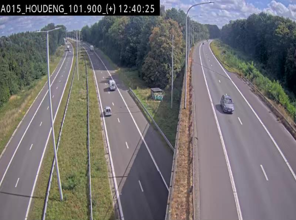 <h2>Webcam autoroute Belgique - Houdeng-Goegnies - Jonction E19/E42 direction Tournai/Mons - BK 101.85</h2>