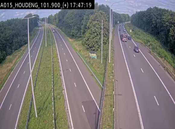 <h2>Webcam autoroute Belgique - Houdeng-Goegnies - Jonction E19/E42 direction Tournai/Mons - BK 101.85</h2>