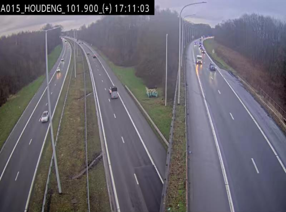 <h2>Webcam autoroute Belgique - Houdeng-Goegnies - Jonction E19/E42 direction Tournai/Mons - BK 101.85</h2>