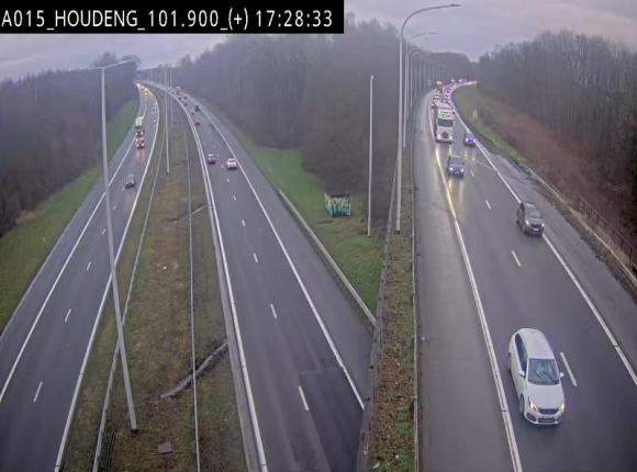 <h2>Webcam autoroute Belgique - Houdeng-Goegnies - Jonction E19/E42 direction Tournai/Mons - BK 101.85</h2>
