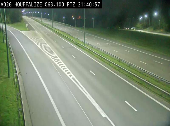 <h2>Caméra autoroute Belgique - Houffalize, E25 direction Liège</h2>