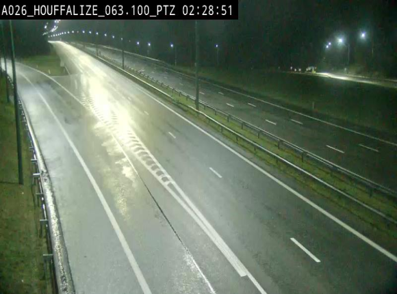 <h2>Caméra autoroute Belgique - Houffalize, E25 direction Liège</h2>