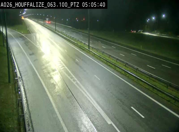<h2>Caméra autoroute Belgique - Houffalize, E25 direction Liège</h2>