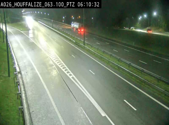 <h2>Caméra autoroute Belgique - Houffalize, E25 direction Liège</h2>