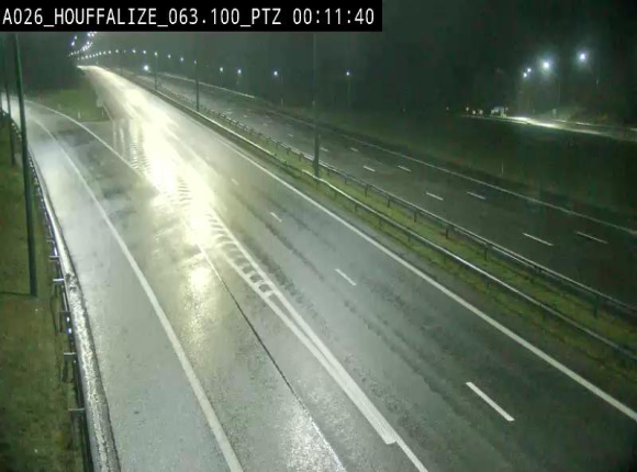 <h2>Caméra autoroute Belgique - Houffalize, E25 direction Liège</h2>