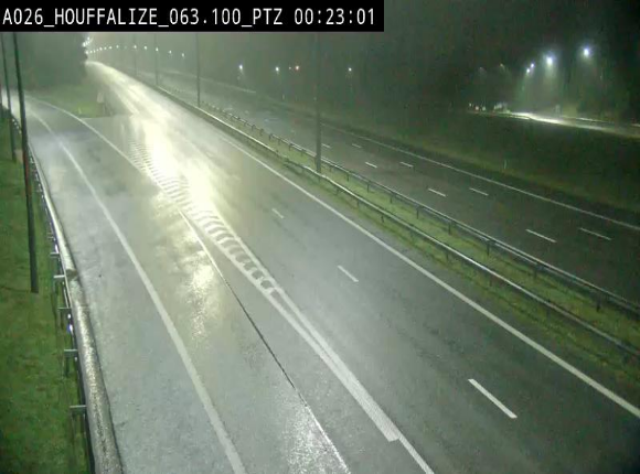 <h2>Caméra autoroute Belgique - Houffalize, E25 direction Liège</h2>