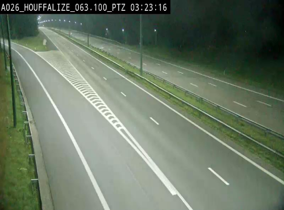 <h2>Caméra autoroute Belgique - Houffalize, E25 direction Liège</h2>