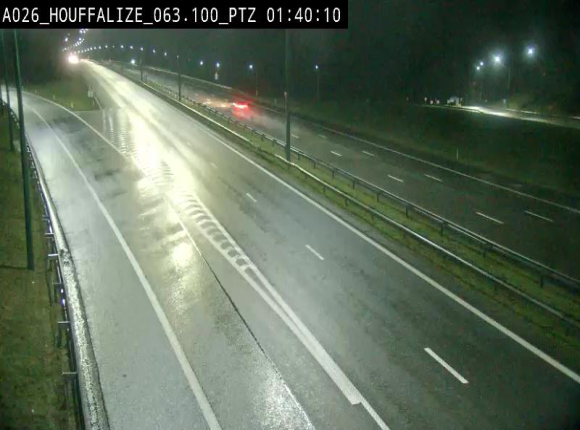 <h2>Caméra autoroute Belgique - Houffalize, E25 direction Liège</h2>
