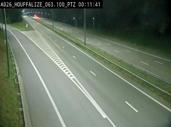 <h2>Caméra autoroute Belgique - Houffalize, E25 direction Liège</h2>