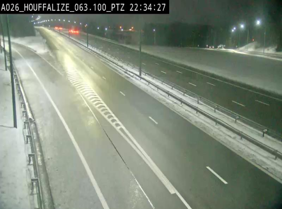<h2>Caméra autoroute Belgique - Houffalize, E25 direction Liège</h2>