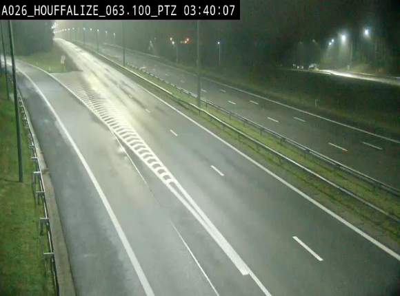 <h2>Caméra autoroute Belgique - Houffalize, E25 direction Liège</h2>