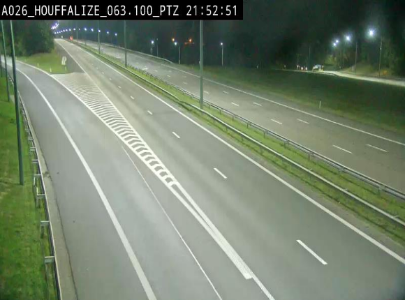 <h2>Caméra autoroute Belgique - Houffalize, E25 direction Liège</h2>