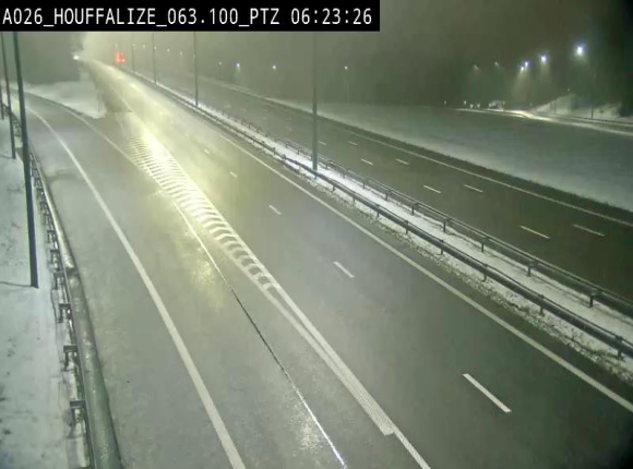 <h2>Caméra autoroute Belgique - Houffalize, E25 direction Liège</h2>