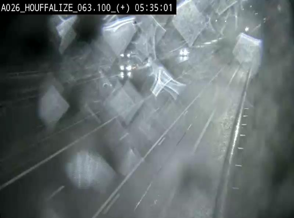 <h2>Webcam autoroute des Ardennes (E25/A26) à hauteur d'Houffalize. Vue orientée vers Baraque de Fraiture</h2>