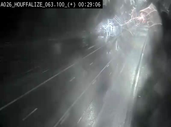 <h2>Webcam autoroute des Ardennes (E25/A26) à hauteur d'Houffalize. Vue orientée vers Baraque de Fraiture</h2>